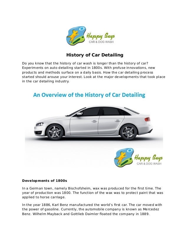 Vehicle history